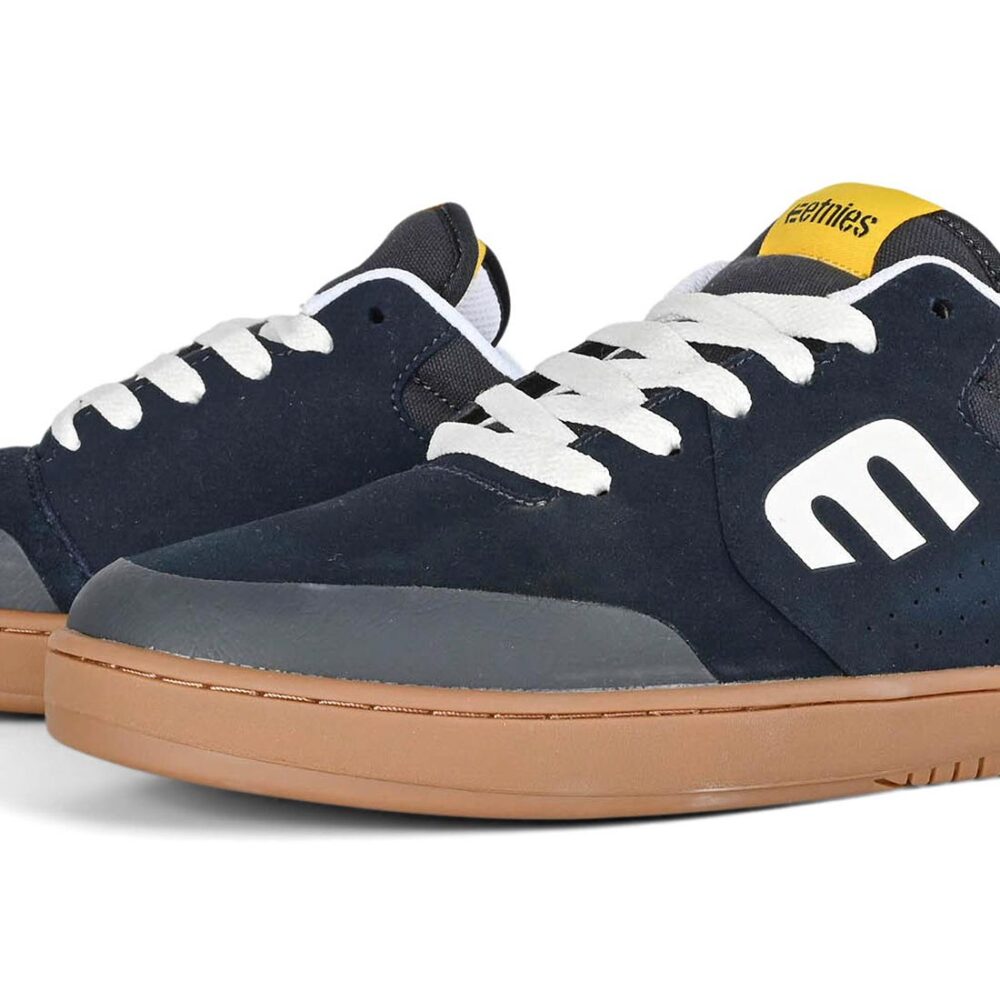 Etnies Marana Skate Shoes - Navy/Gum/Yellow