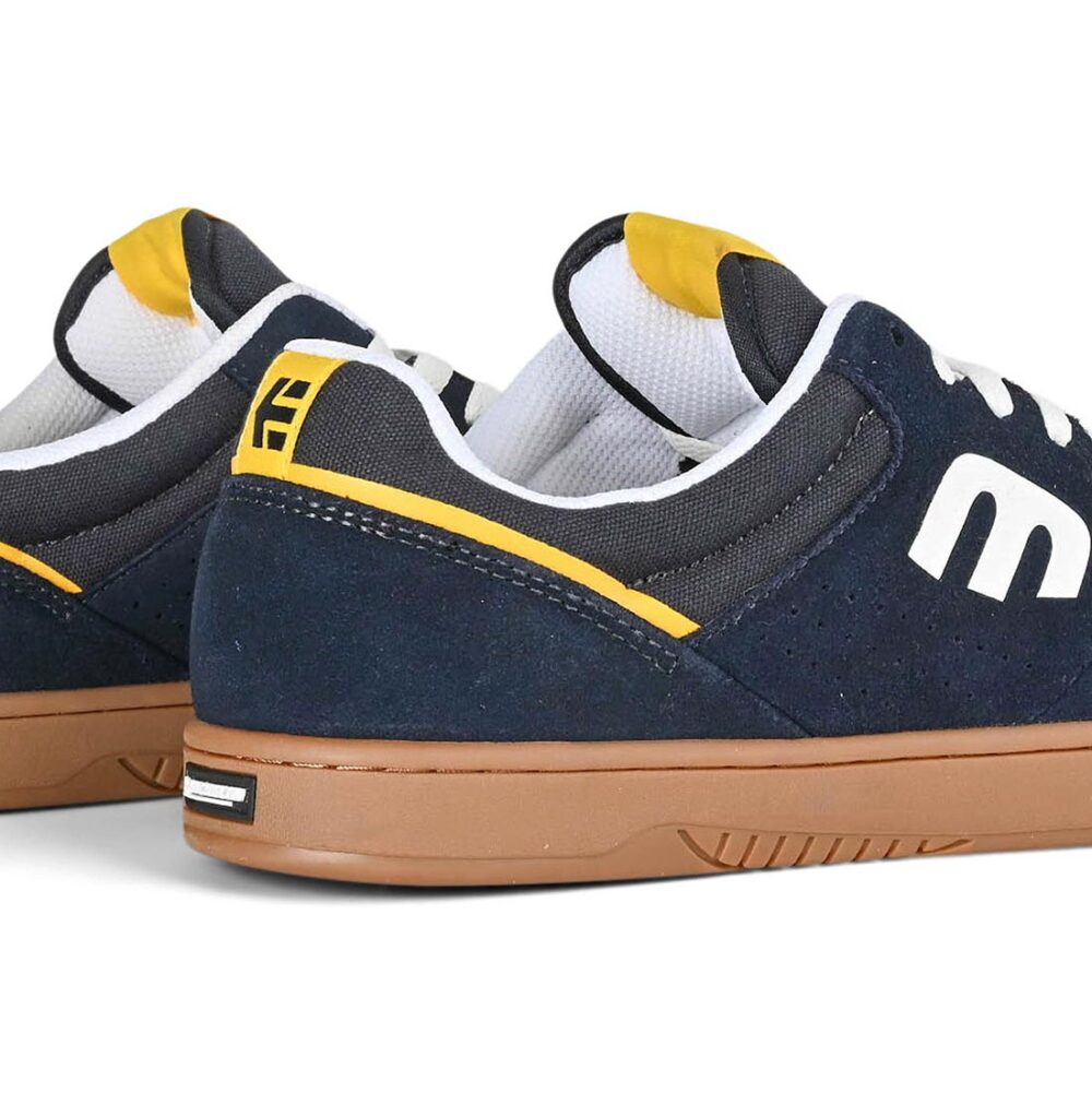Etnies Marana Skate Shoes - Navy/Gum/Yellow