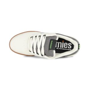 Etnies Marana Skate Shoes - White/Grey/Gum