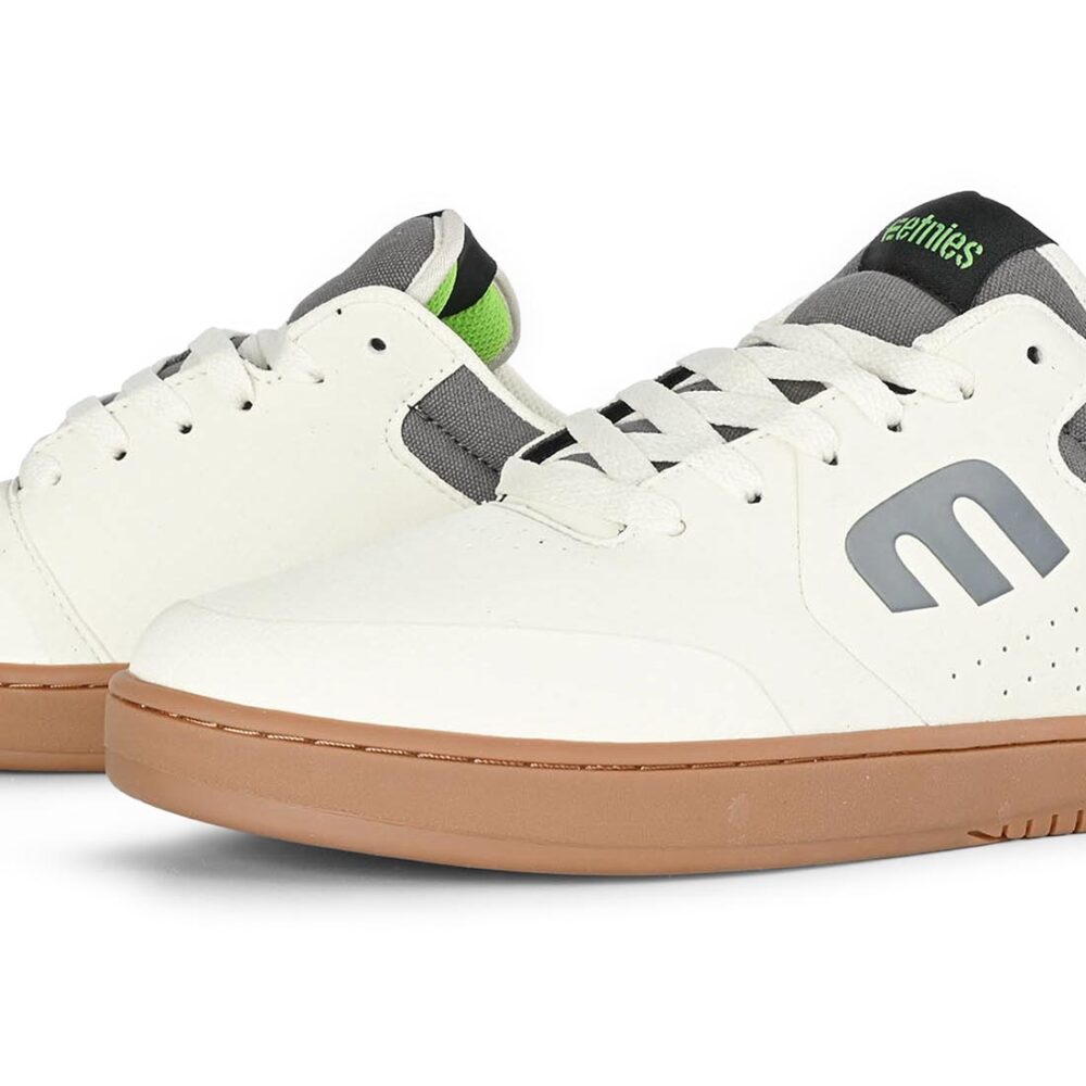 Etnies Marana Skate Shoes - White/Grey/Gum