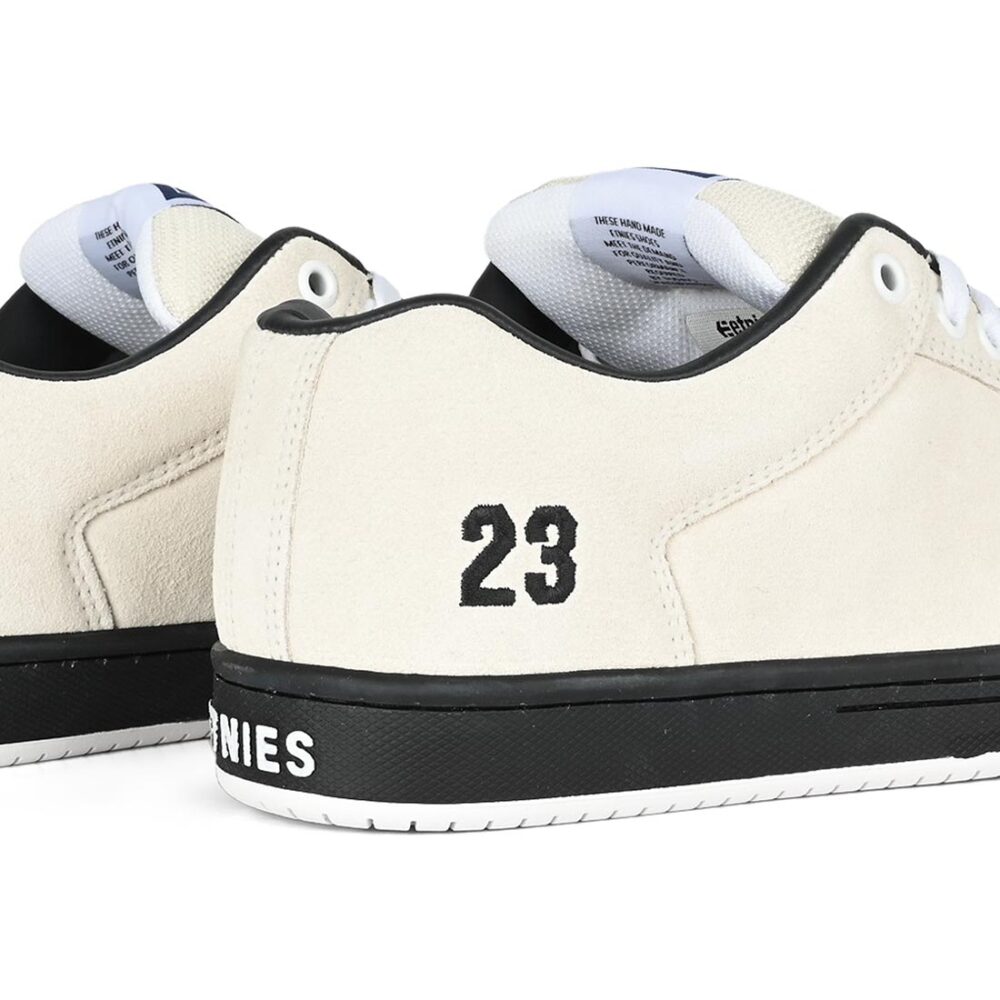 Etnies Sal 23 Skate Shoes - White/Black