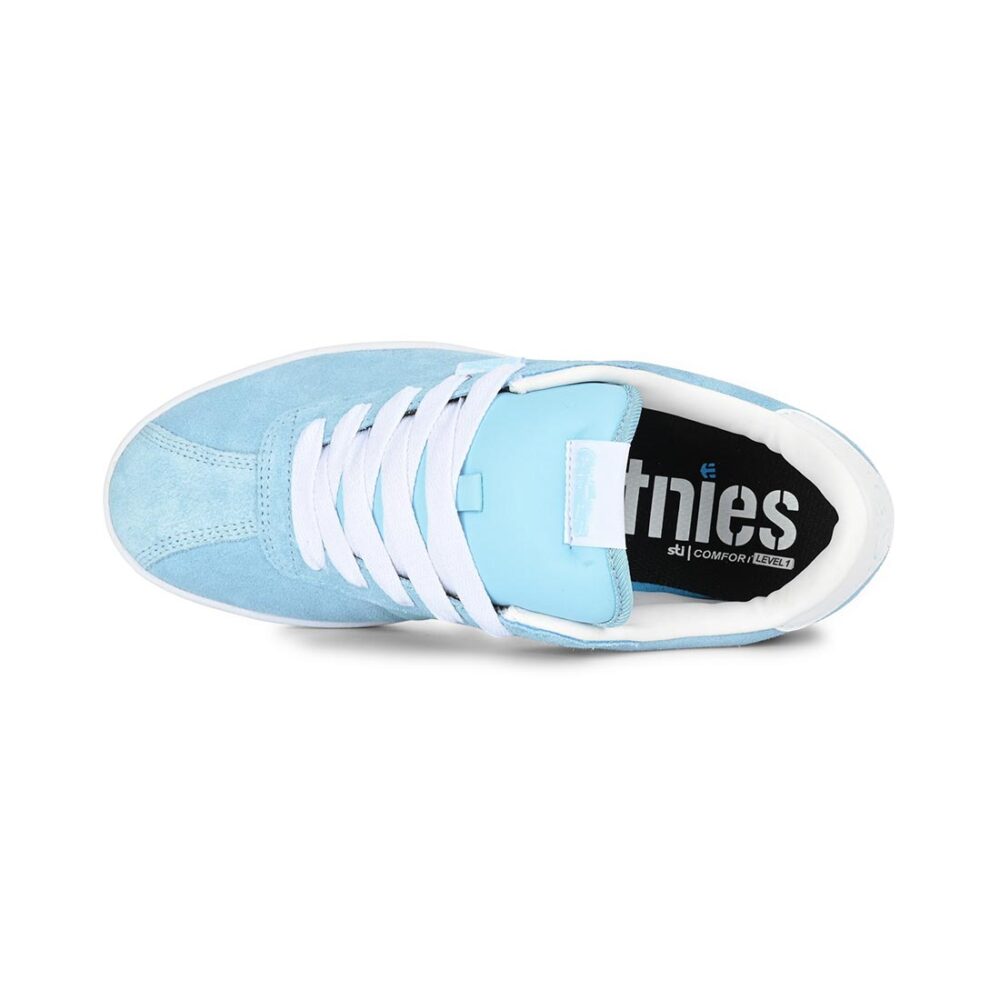 Etnies Scam Skate Shoes - Light Blue