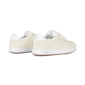 Etnies Scam Skate Shoes - White/White