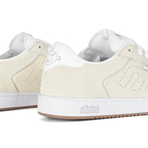 Etnies Scam Skate Shoes - White/White
