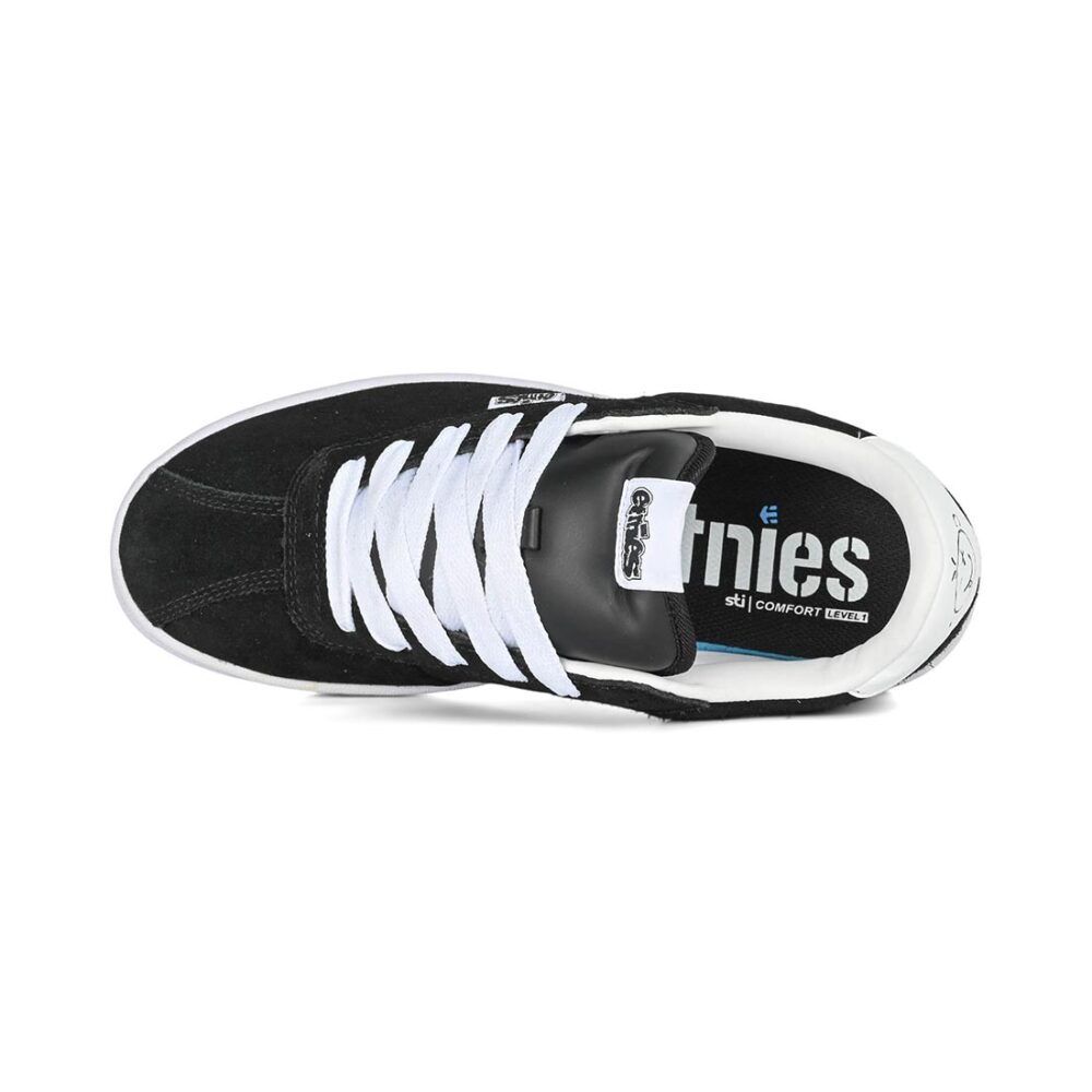 Etnies Scam Skate Shoes - Black/White
