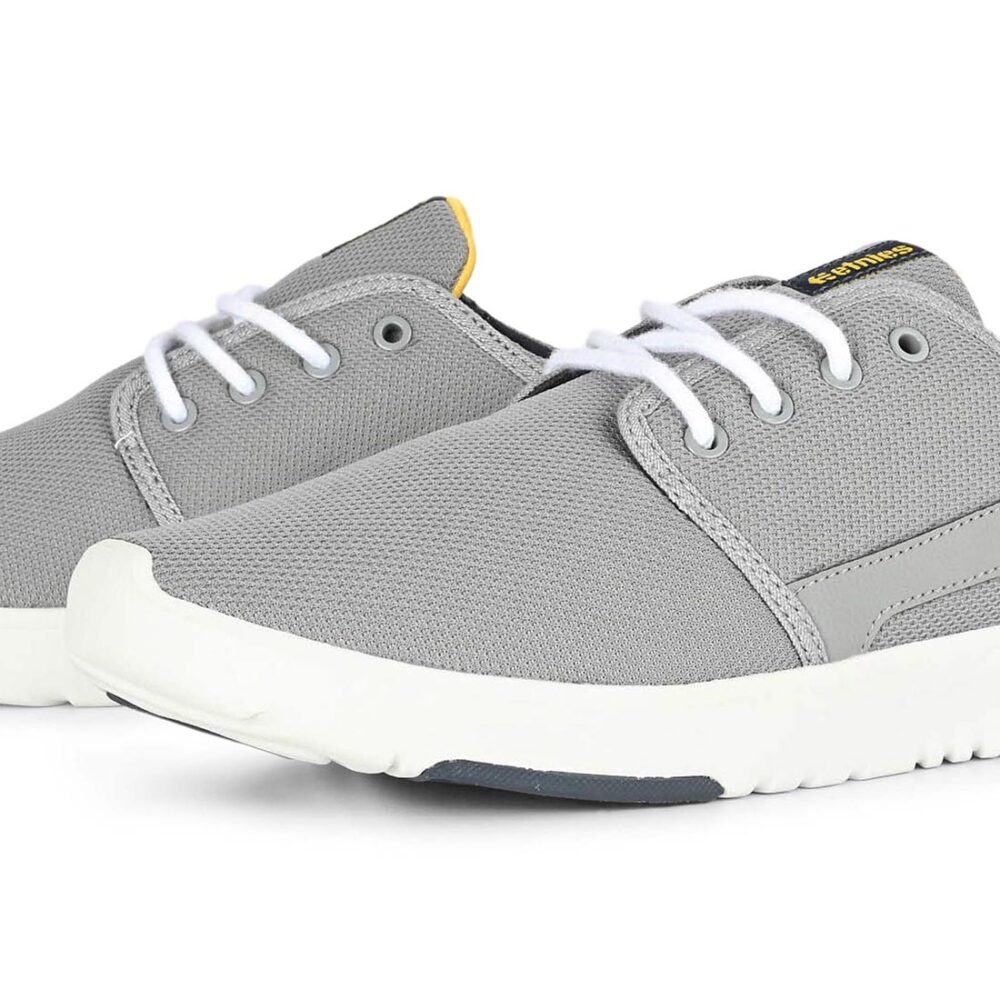 Etnies Scout Shoes - Grey/Navy/Yellow