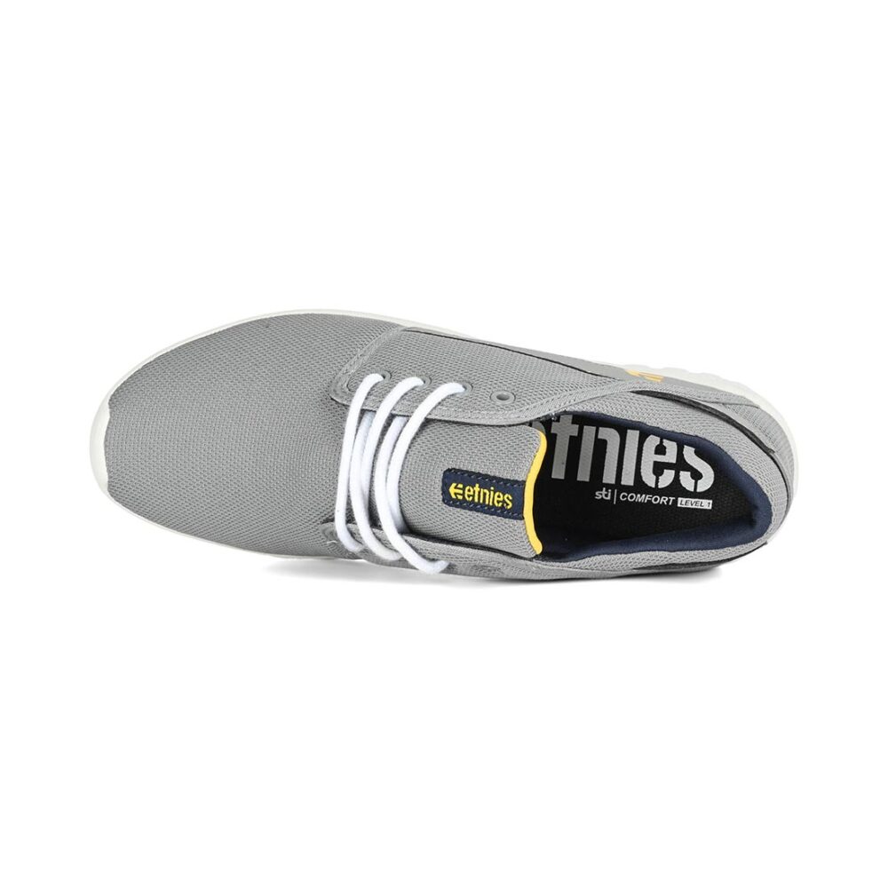 Etnies Scout Shoes - Grey/Navy/Yellow