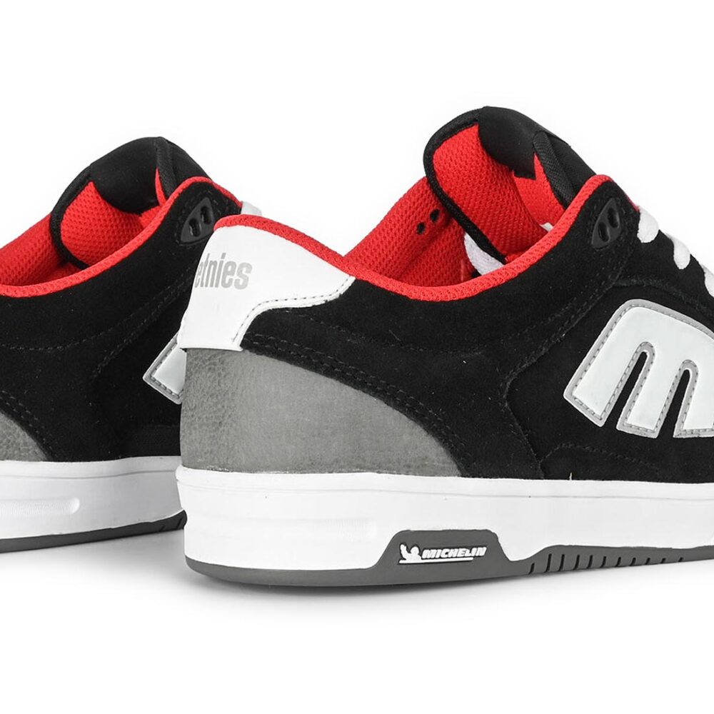 Etnies Serin Michelin Skate Shoes - Black/Grey/White