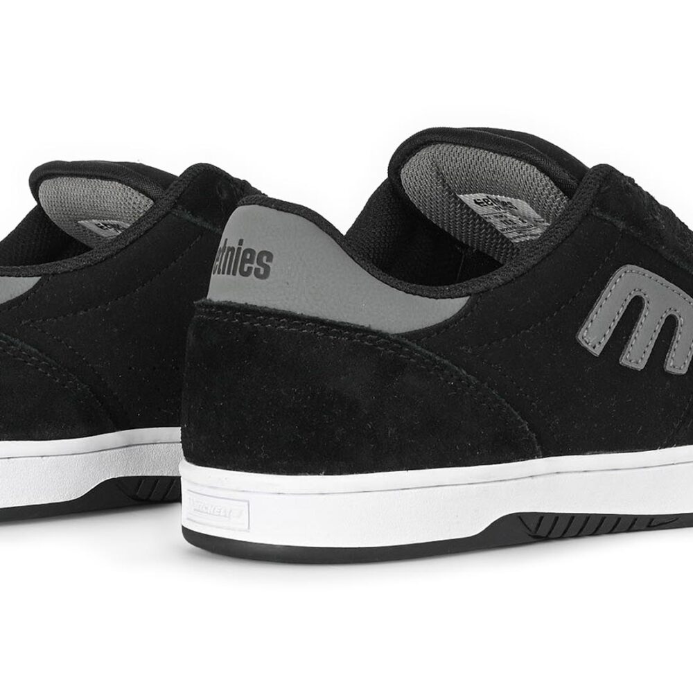 Etnies Wallen Skate Shoes - Black/Grey