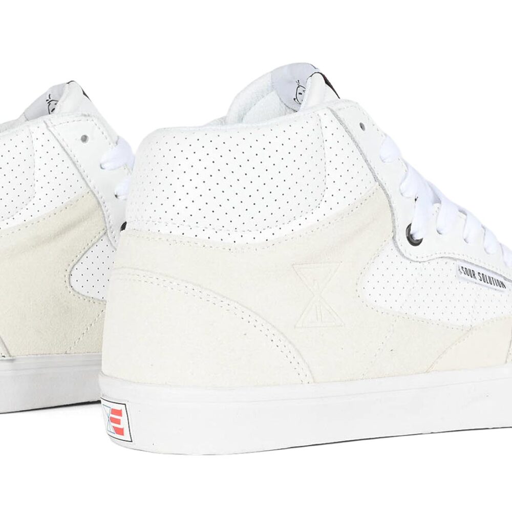 Etnies x Sour Screw Vulc Mid Skate Shoes - White