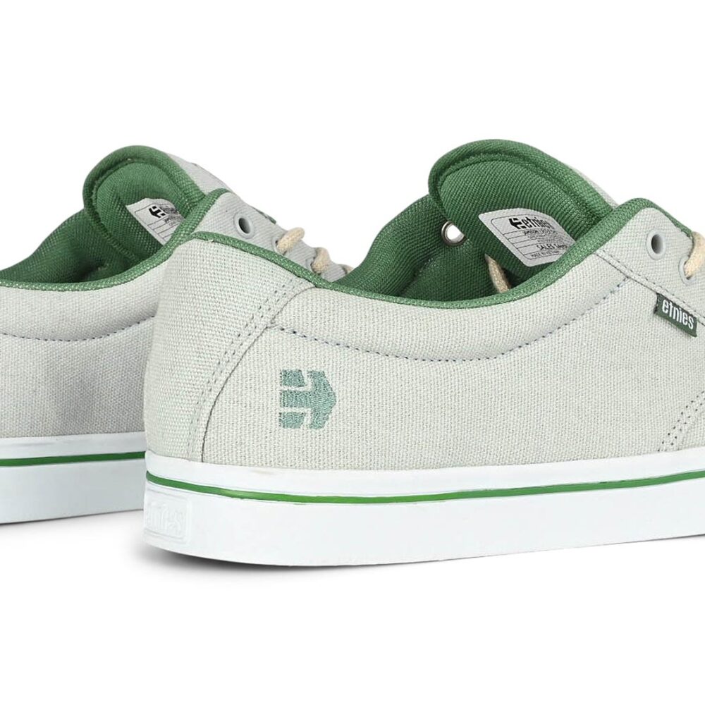 Etnies x TFTF Jameson 2 Eco Skate Shoes - Grey/White/Green