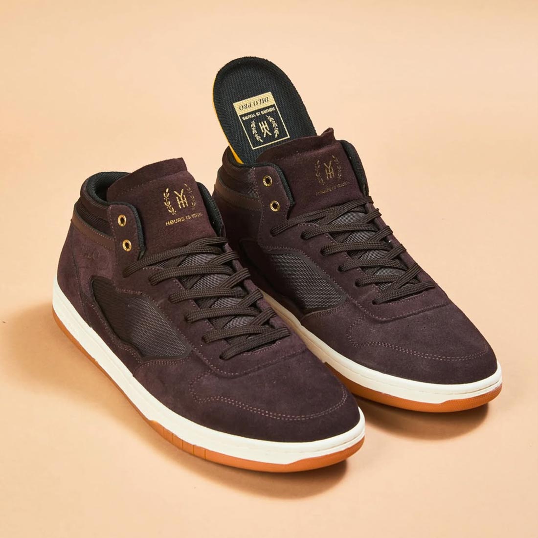 Hours Is Yours Dilo Pro Skate Shoes - Cocoa/Cream