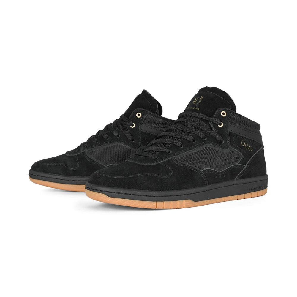 Hours Is Yours Dilo Pro Skate Shoes - Black/Gum