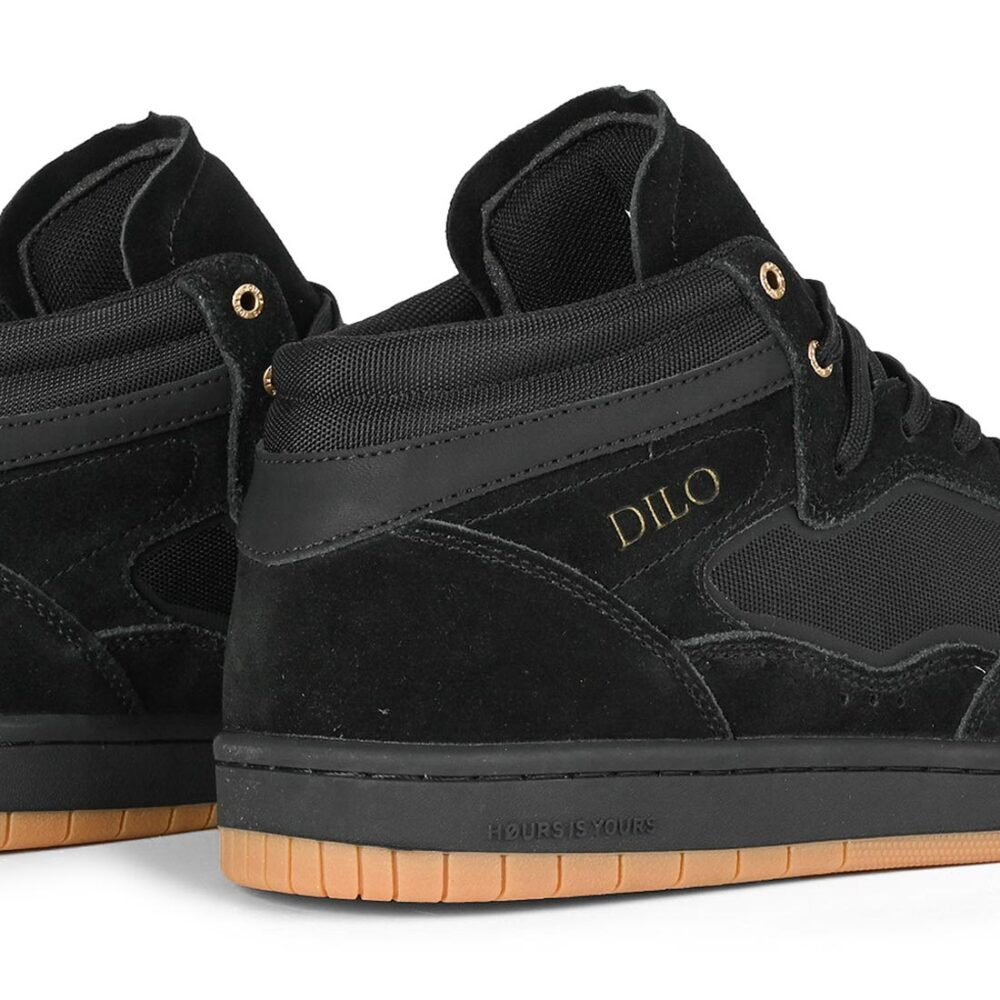 Hours Is Yours Dilo Pro Skate Shoes - Black/Gum