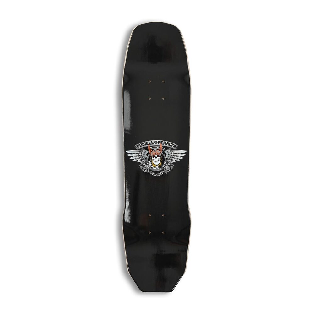 Powell Peralta Anderson Heron Skull 8.45" Skateboard Deck - Silver Foil