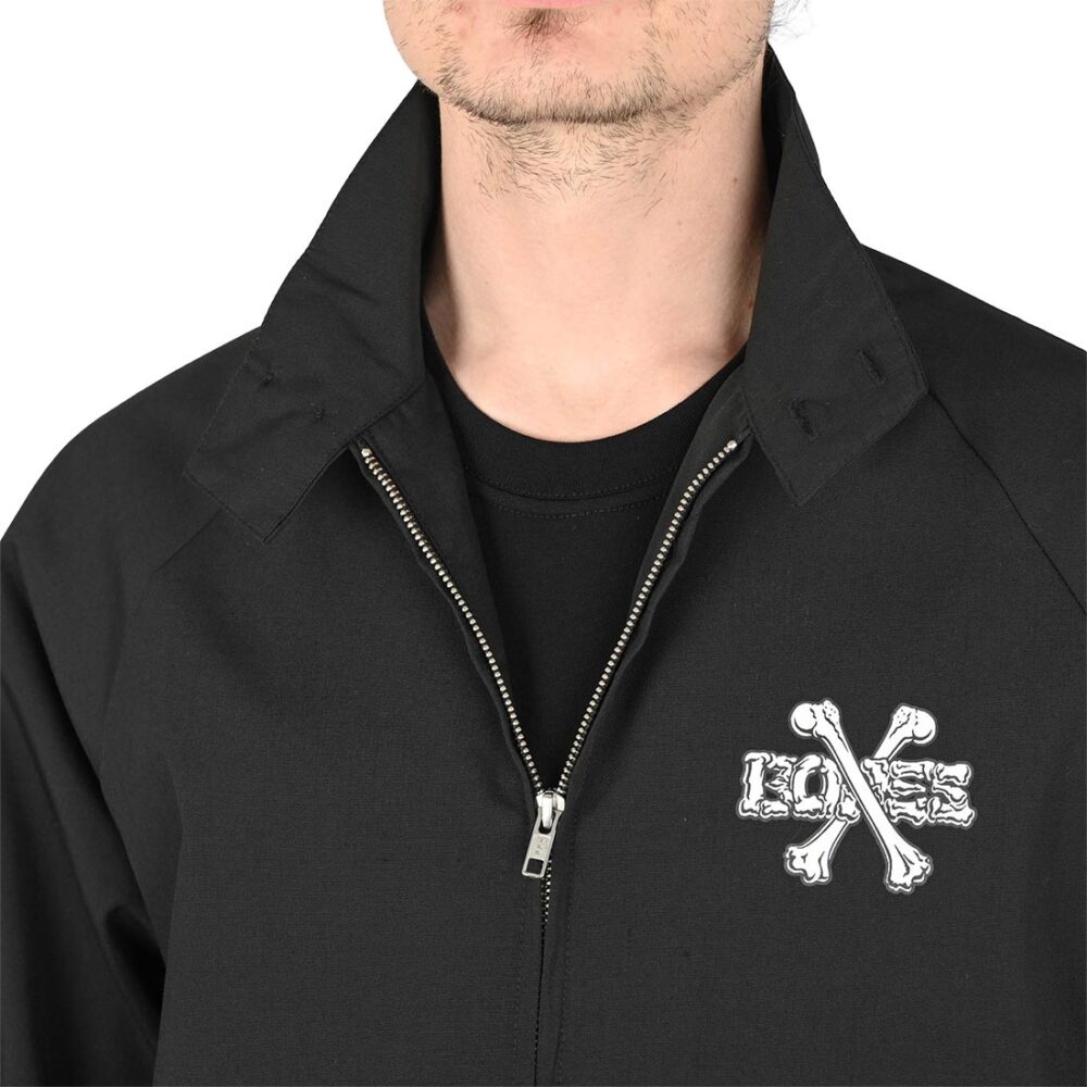 Powell Peralta Cross Bones Jacket - Black