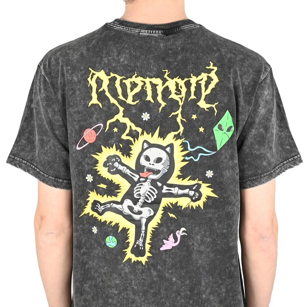 RIPNDIP Electric S/S T-Shirt - Black Wash