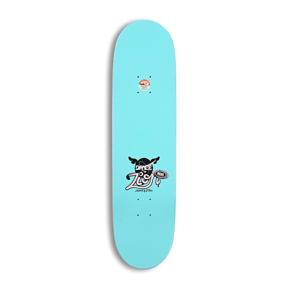 Real x D*Face Zion Wright 8.5" Skateboard Deck