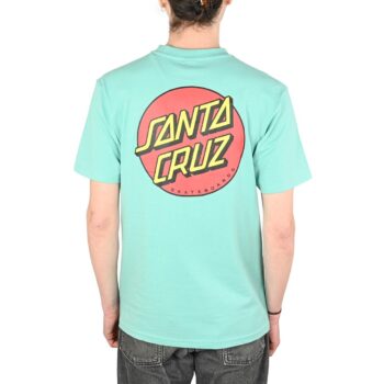 Santa Cruz Classic Dot Chest S/S T-Shirt - Pool Blue