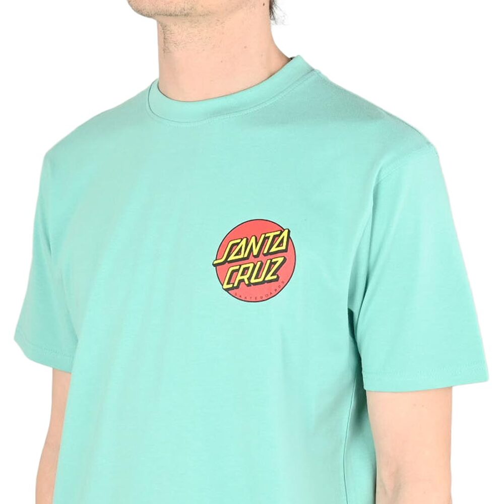 Santa Cruz Classic Dot Chest S/S T-Shirt - Pool Blue