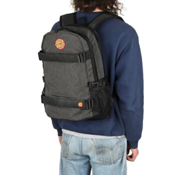 Santa Cruz Classic Dot EMB Skatepack Backpack - Black