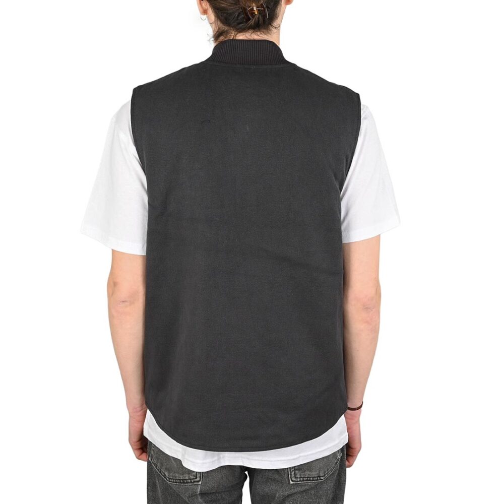 Santa Cruz Classic Label Vest Gilet - Washed Black