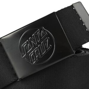 Santa Cruz Opus Dot Emboss Web Belt - Black