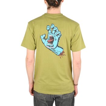 Santa Cruz Screaming Hand Chest S/S T-Shirt - Iguana