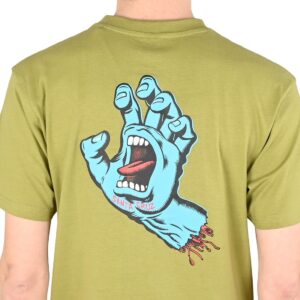 Santa Cruz Screaming Hand Chest S/S T-Shirt - Iguana