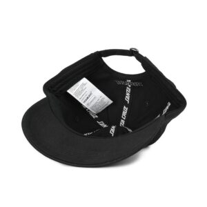 Santa Cruz Screaming Hand Mini Strapback Cap - Black