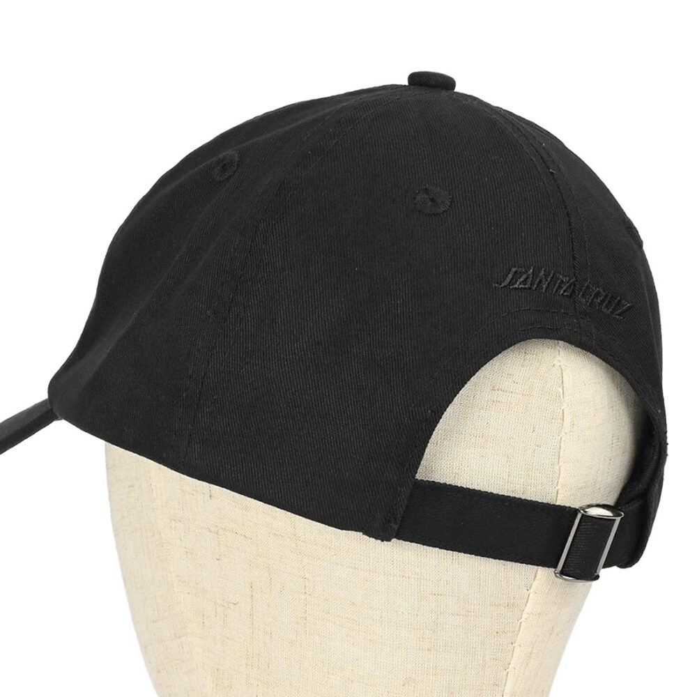 Santa Cruz Screaming Hand Mini Strapback Cap - Black