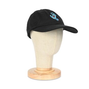 Santa Cruz Screaming Hand Mini Strapback Cap - Black