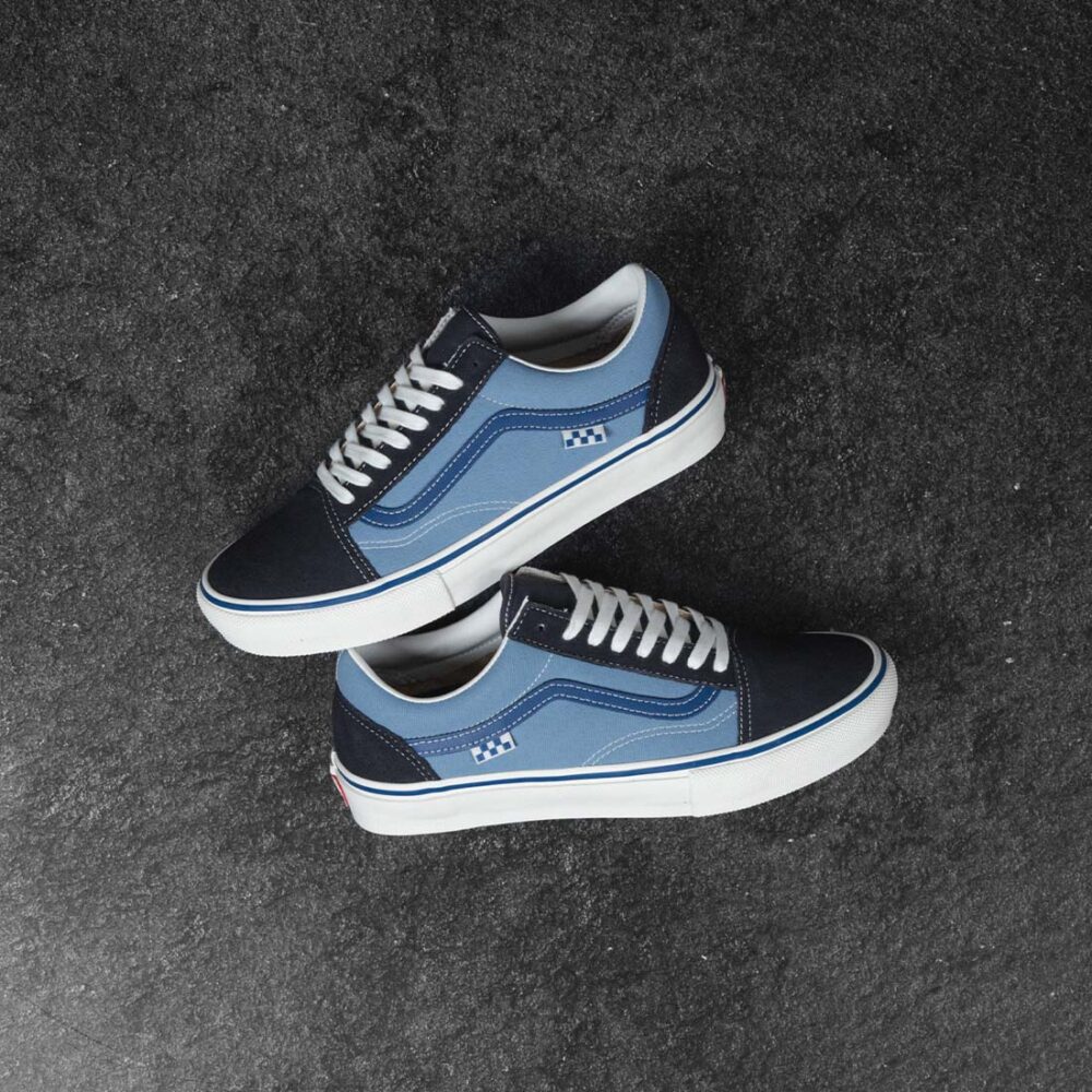 Vans Elijah Berle Old Skool Skate Shoes - Vintage Blue