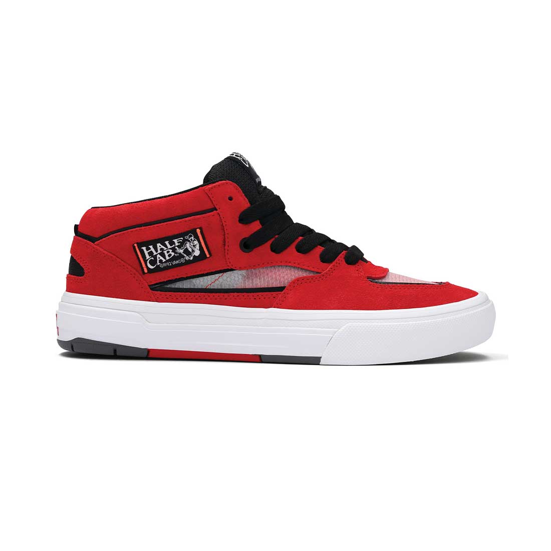 Vans-Half-Cab-Cup-Sole---Red Vans Skate Half Cab WaffleCup shoes