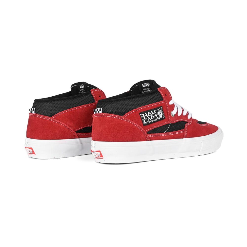 Vans Half Cab Skate Shoes - Sport Red/Black