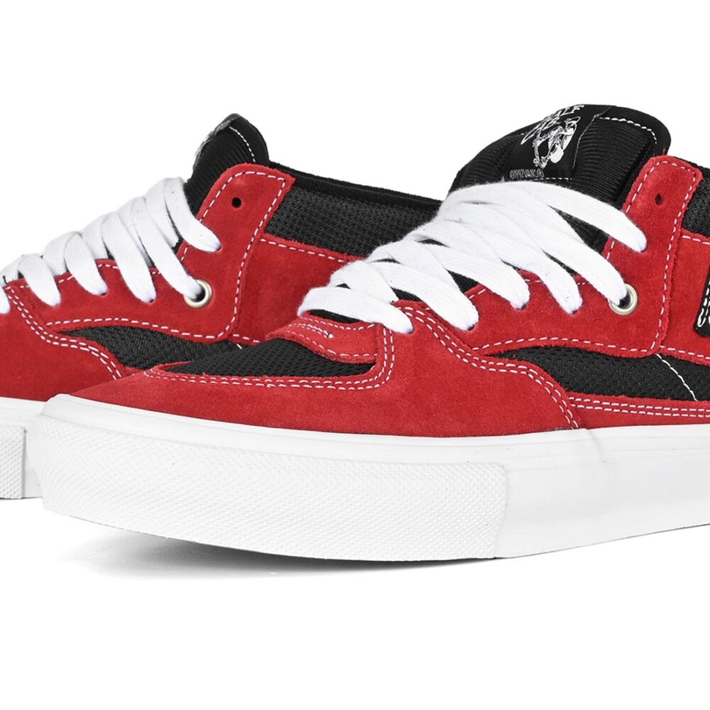 Vans Half Cab Skate Shoes - Sport Red/Black