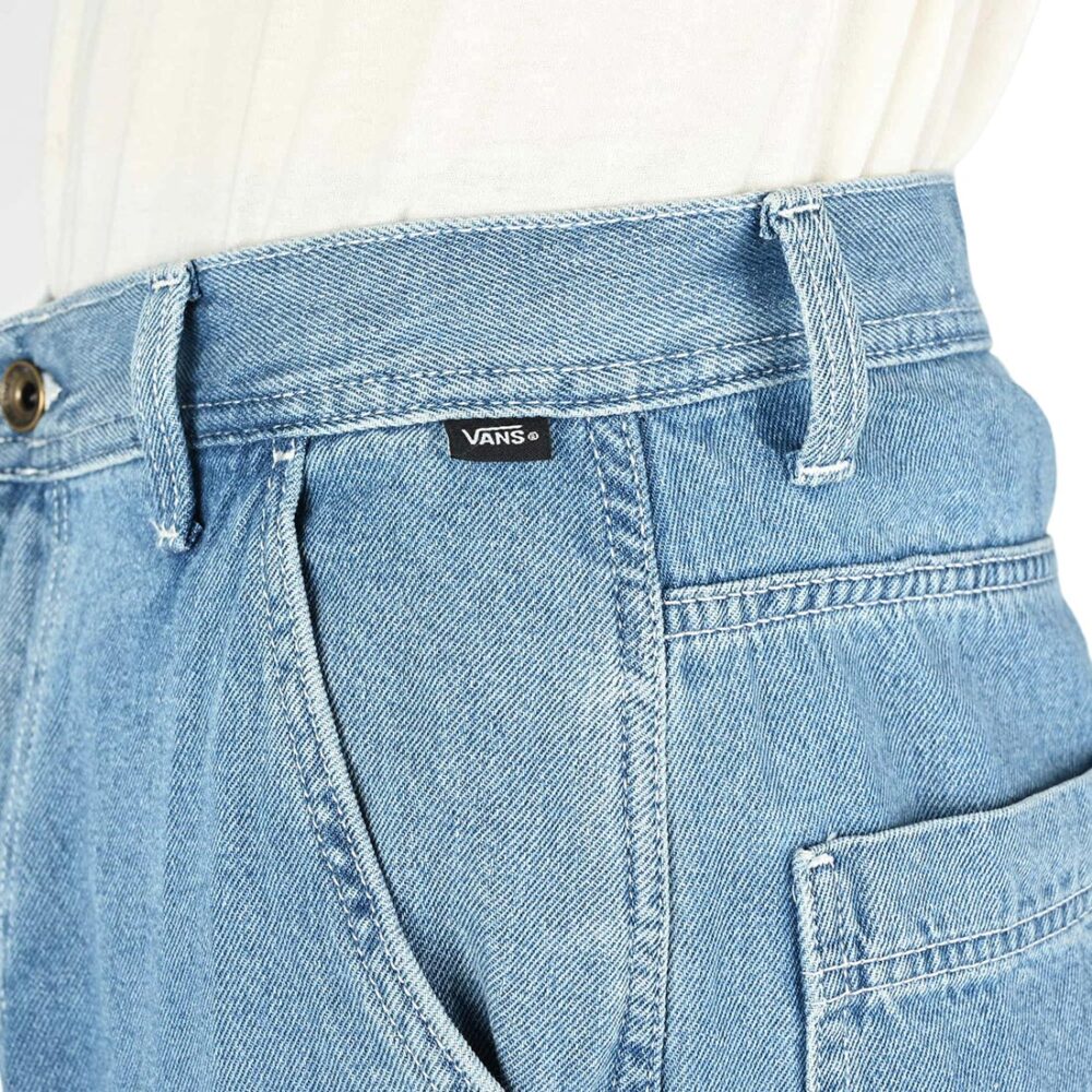 Vans Service Cargo Loose Denim Jeans - Stonewash/Blue