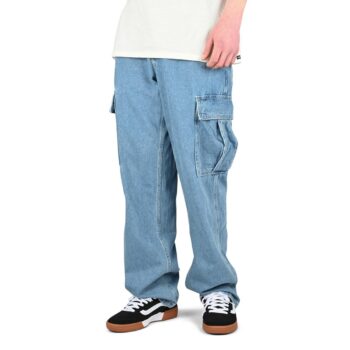 Vans Service Cargo Loose Denim Jeans - Stonewash/Blue