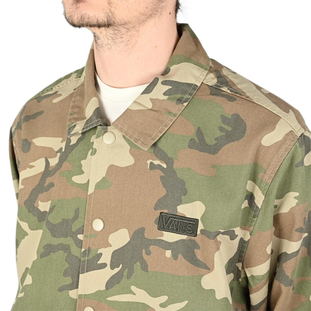 Vans Torrey Canvas Coach Jacket - Vintage Camo