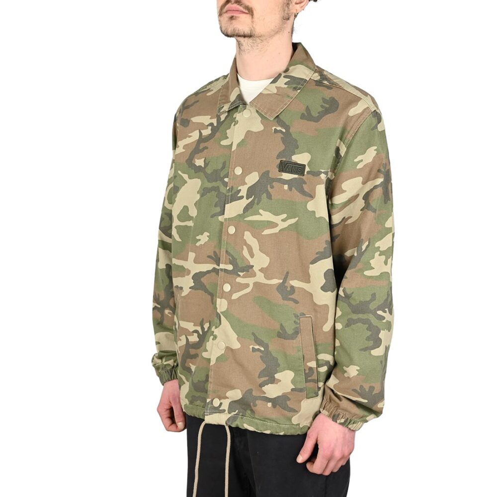 Vans Torrey Canvas Coach Jacket - Vintage Camo