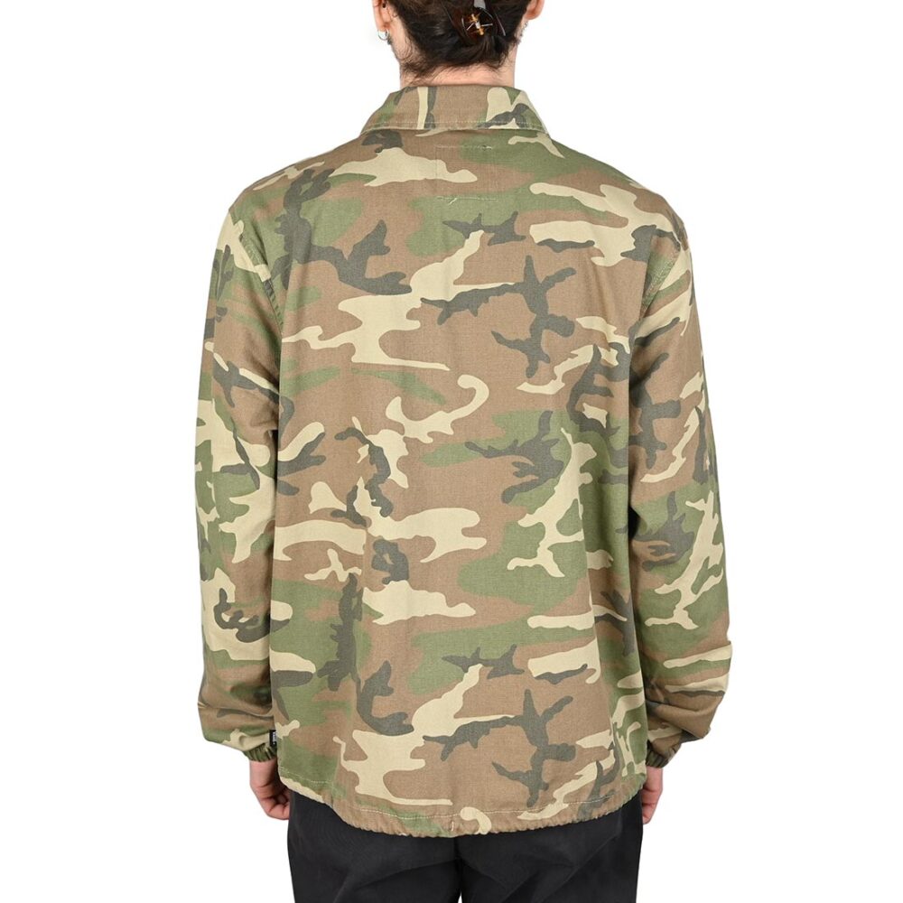 Vans Torrey Canvas Coach Jacket - Vintage Camo