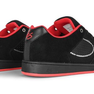 eS Accel Slim Skate Shoes - Black/Black/Silver