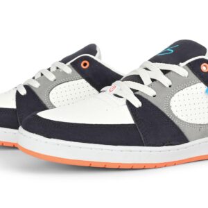 eS Accel Slim Skate Shoes - Navy/Grey/Orange