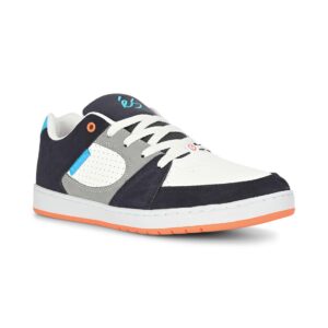 eS Accel Slim Skate Shoes - Navy/Grey/Orange