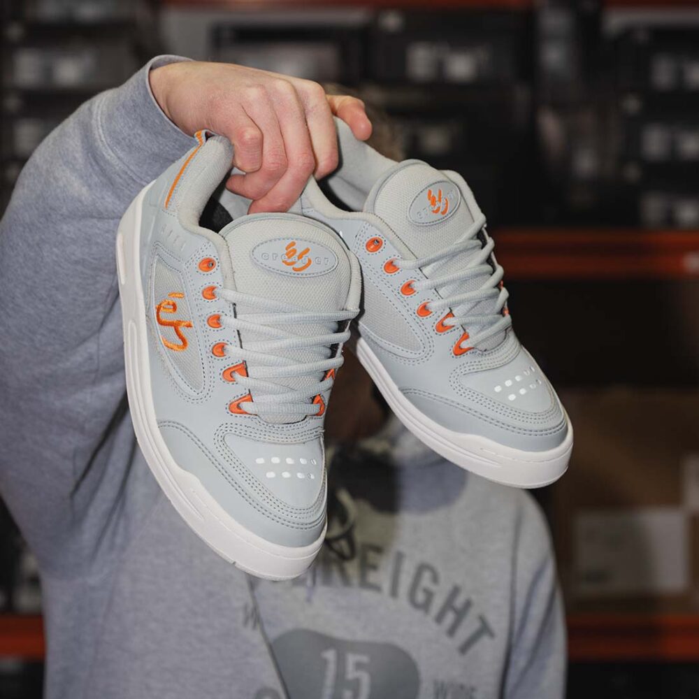 eS Creager Skate Shoes - Grey/Orange