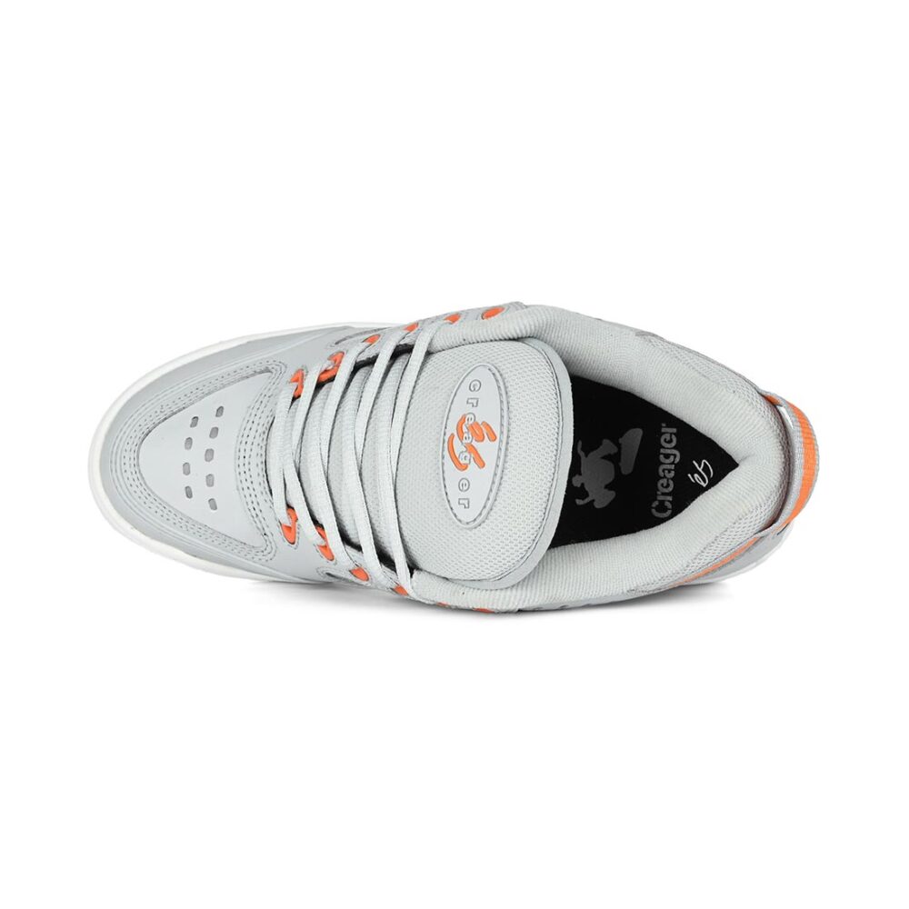 eS Creager Skate Shoes - Grey/Orange