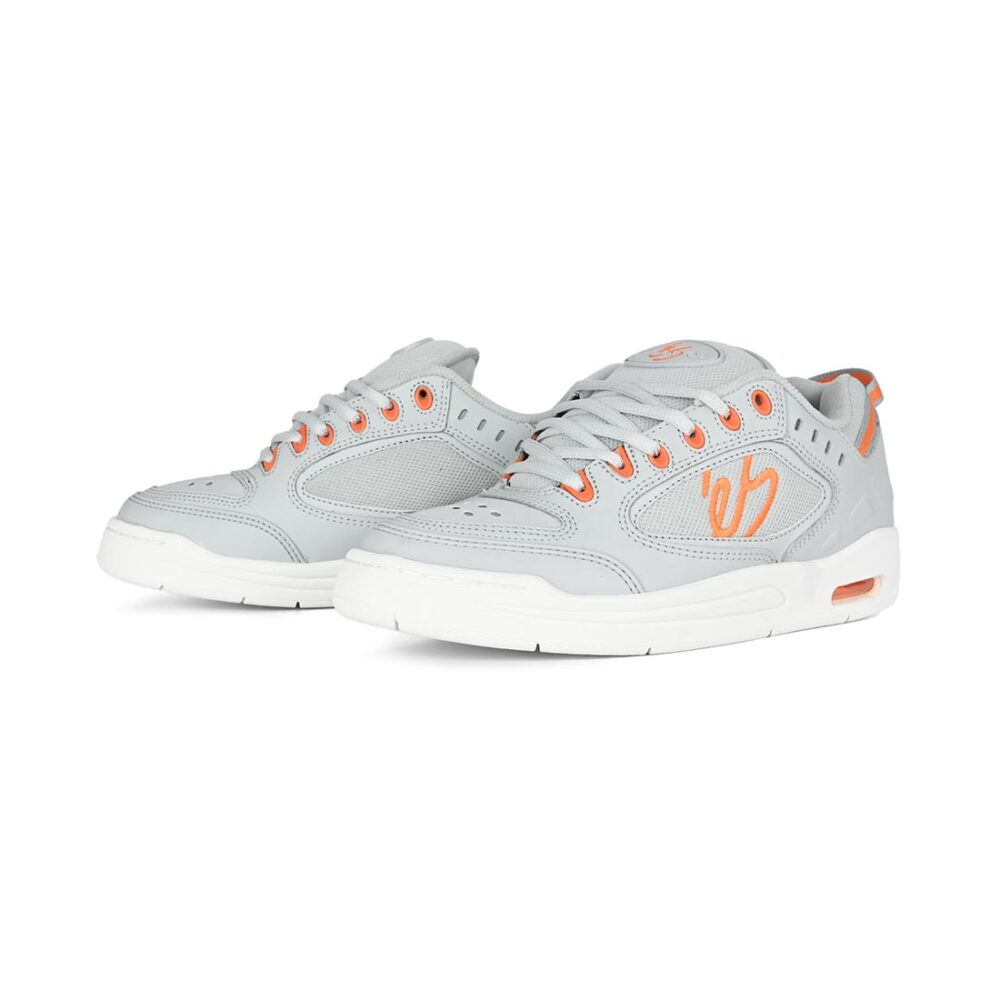 eS Creager Skate Shoes - Grey/Orange