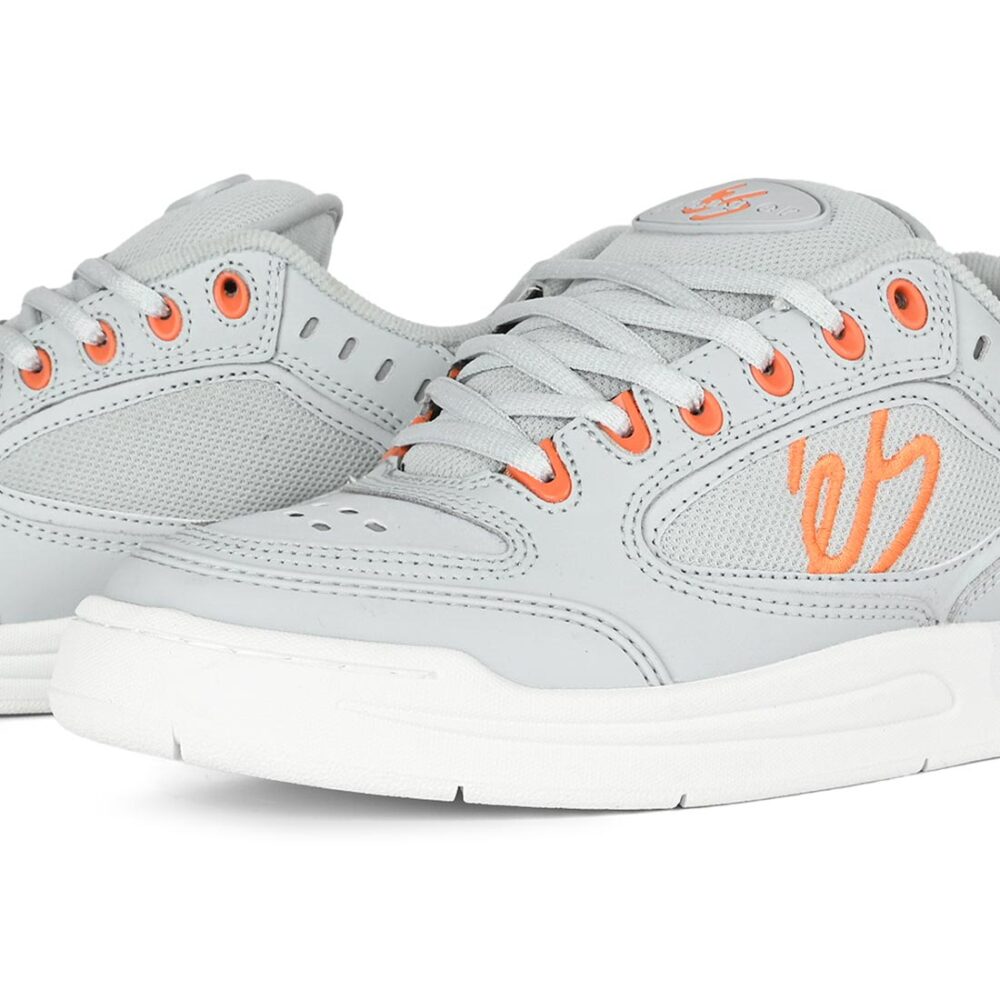 eS Creager Skate Shoes - Grey/Orange
