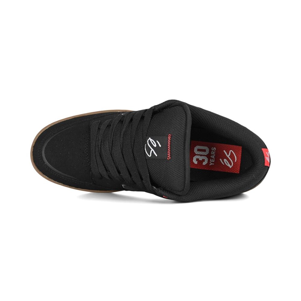 eS Sophisto Low Top Skate Shoes - Black/Gum