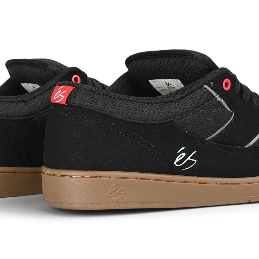 eS Sophisto Low Top Skate Shoes - Black/Gum